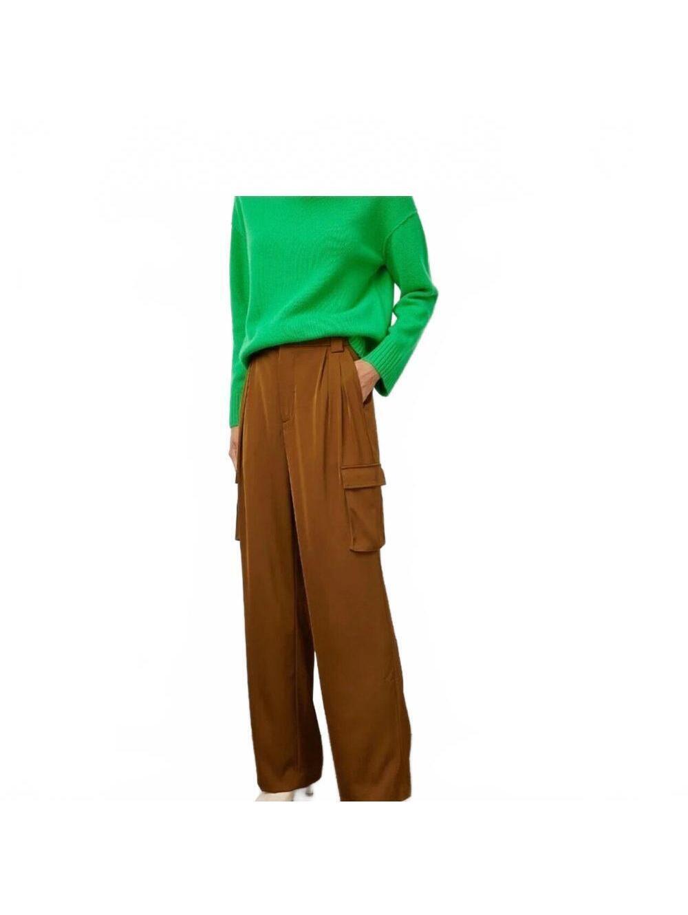 NWOT Rails Harlow Cargo Pant Relaxed Military  Henna Trouser Baggy Size 2 XS - Picture 5 of 16